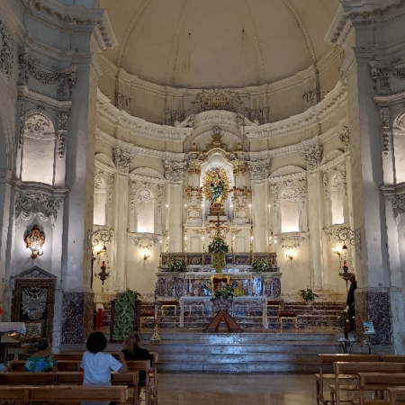 Eglise style baroque. Italie, Noto.