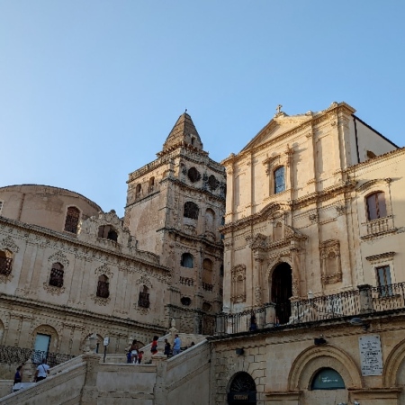 Fin d'après-midi à Noto. Italie, Noto.