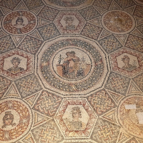Villa Romaine Del Casale. Italie, Piazza Armerina.