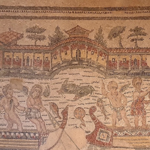 Villa Romaine Del Casale. Italie, Piazza Armerina.