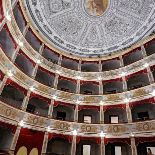 Teatro Tina di Lorenzo. Italie, Noto.