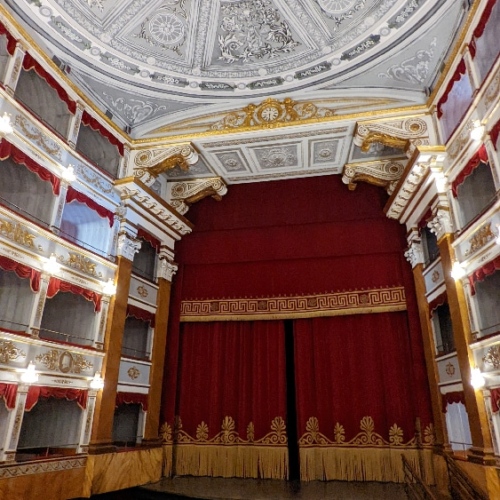 Teatro Tina di Lorenzo. Italie, Noto.