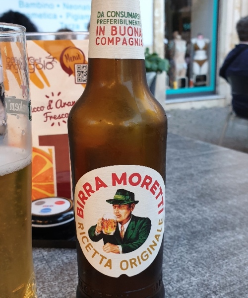Les bières italiennes. Italie