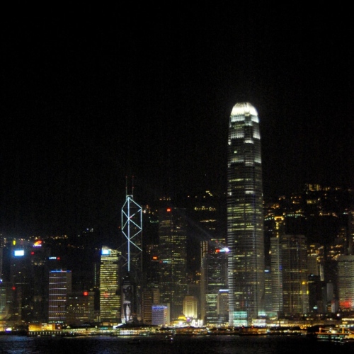 La Skyline d'Hong Kong. Hong Kong