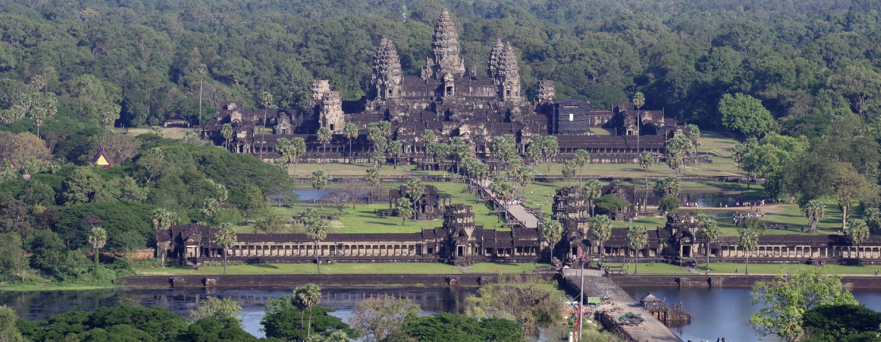 Angkor Wat, Vue du ballon. Siem Reap