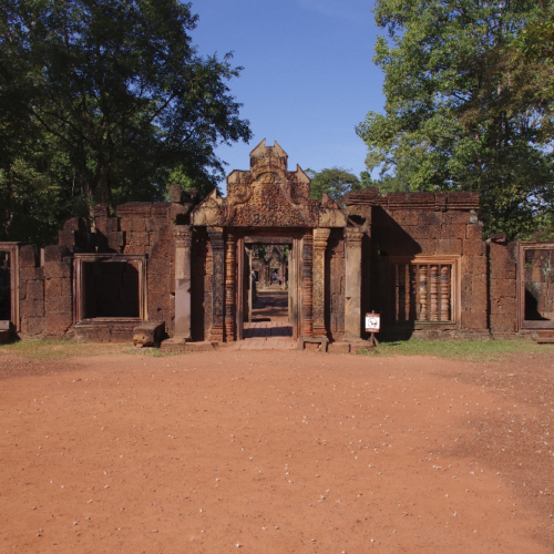Le Temple de Banteay Srei. Siem Reap