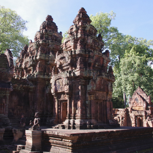 Le Temple de Banteay Srei. Siem Reap
