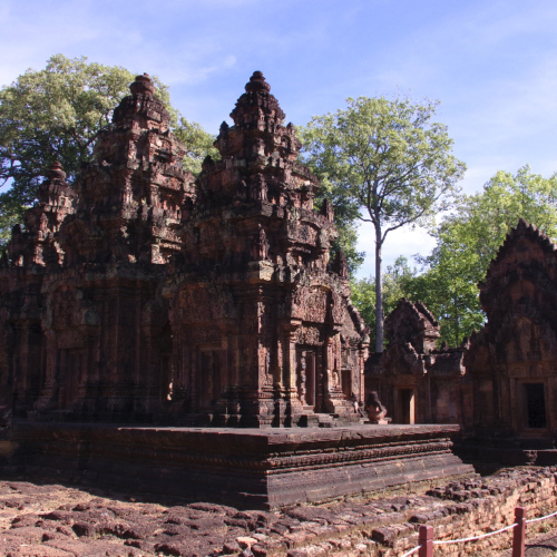 Le Temple de Banteay Srei. Siem Reap