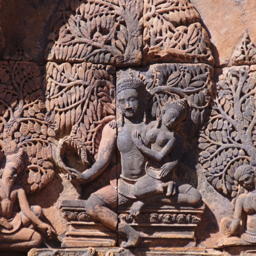 Le Temple de Banteay Srei. Siem Reap