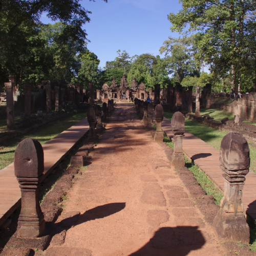 Le Temple de Banteay Srei. Siem Reap