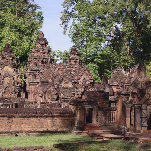 Le Temple de Banteay Srei. Siem Reap