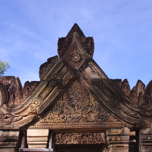 Le Temple de Banteay Srei. Siem Reap