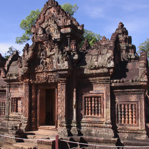 Le Temple de Banteay Srei. Siem Reap