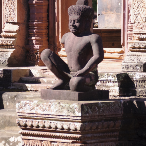 Le Temple de Banteay Srei. Siem Reap