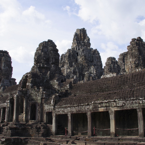 Temple Bayon. Siem Reap