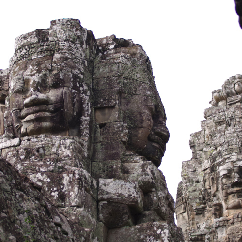 Temple Bayon. Siem Reap
