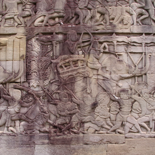 Temple Bayon. Siem Reap