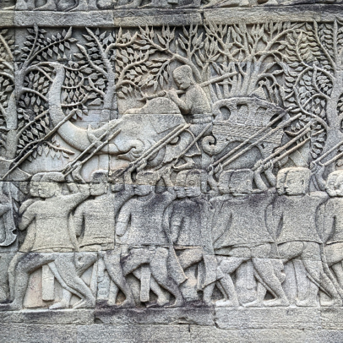Temple Bayon. Siem Reap