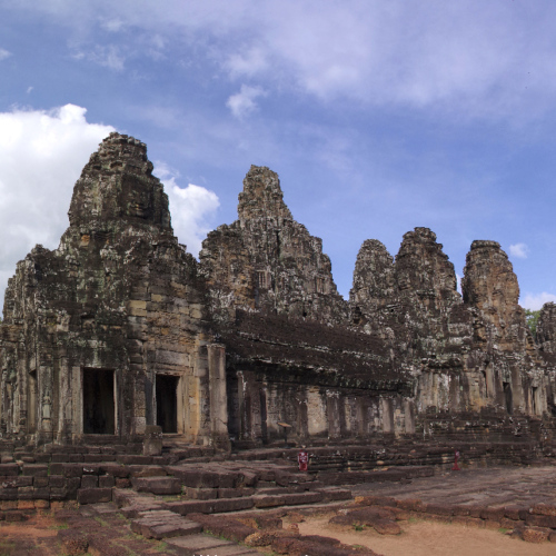 Temple Bayon. Siem Reap