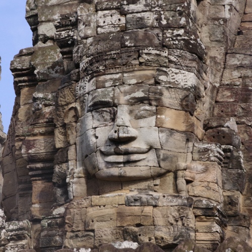 Temple Bayon. Siem Reap