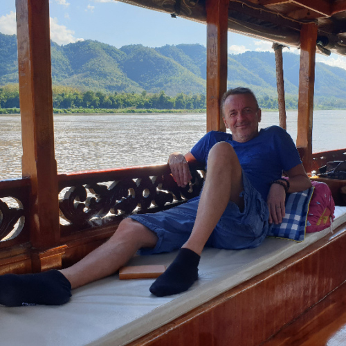 Et qui c'est le pacha de la croisière ... Luang Prabang