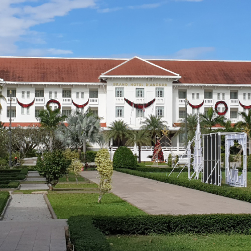 Le Grand Hôtel d'Angkor de Siem reap. Siem Reap