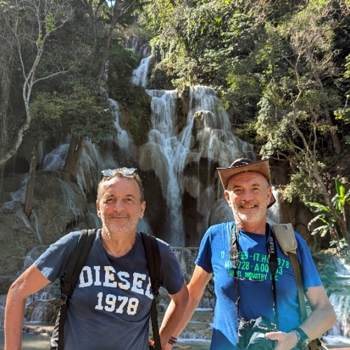 Les chutes de Kuang Sy. Ban Thapene.