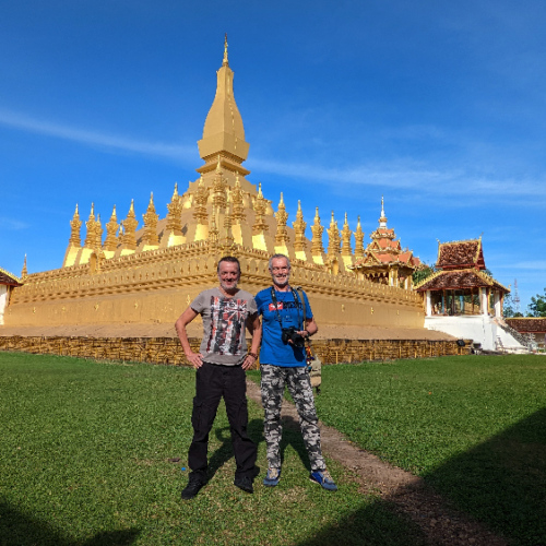 Pha Taht Luang Museum. Vientiane