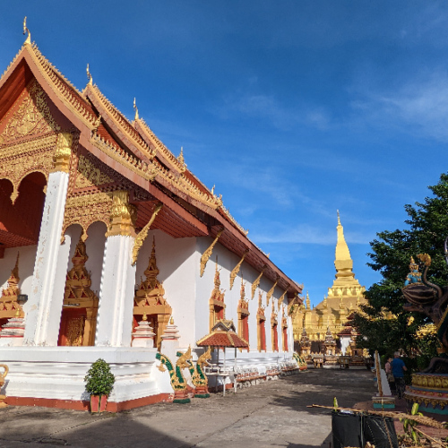 Pha Taht Luang Museum. Vientiane