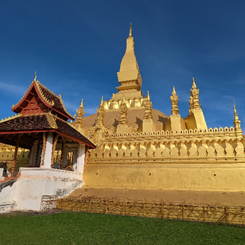Pha Taht Luang Museum. Vientiane