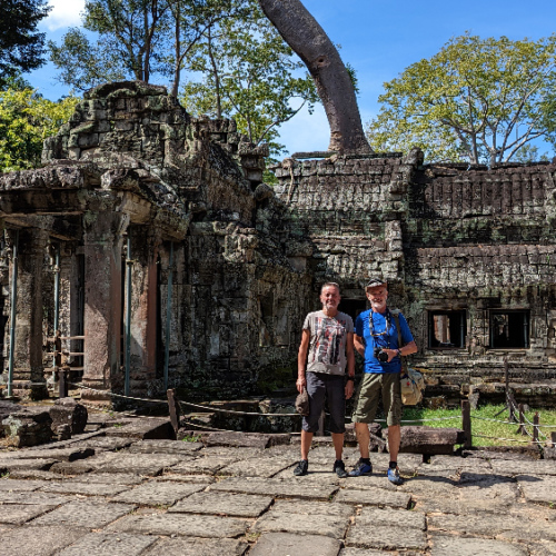 Le Temple de Ta Prohm. Siem Reap