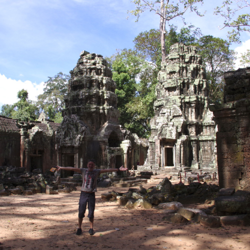 Le Temple de Ta Prohm. Siem Reap