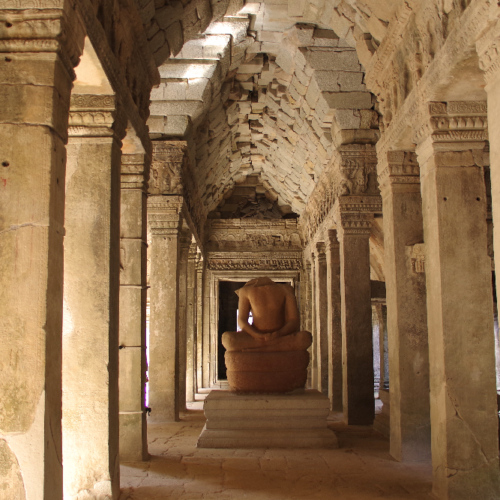 Le Temple de Ta Prohm. Siem Reap