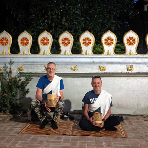 Cérémonie du Tak Bat. Luang Prabang