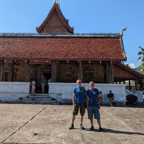 Temple de Vat mai. Luang Prabang