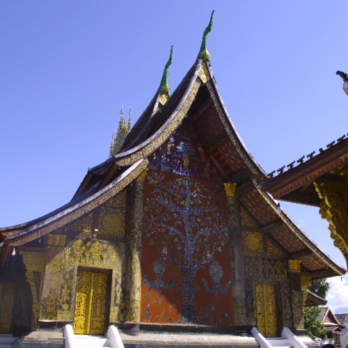 Temple de Vat mai. Luang Prabang
