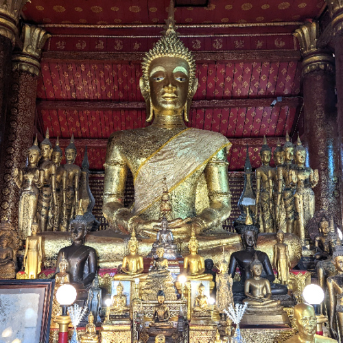 Temple de Vat mai. Luang Prabang