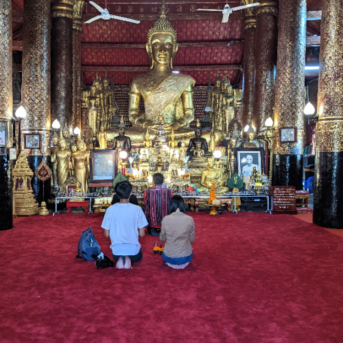 Temple de Vat mai. Luang Prabang