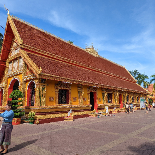 Le temple Vat Phra Keo. Vientiane