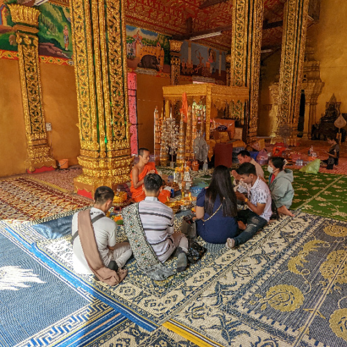 Le temple Vat Phra Keo. Vientiane