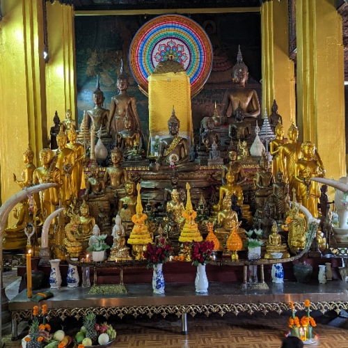 Le temple Vat Phra Keo. Vientiane
