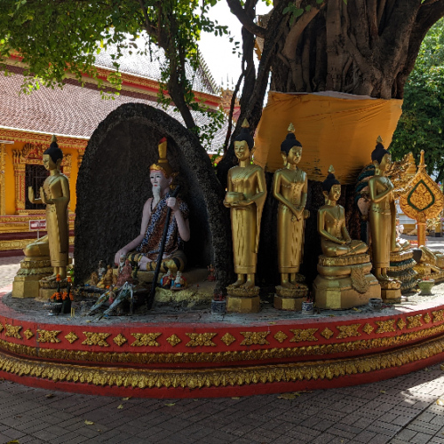 Le temple Vat Phra Keo. Vientiane