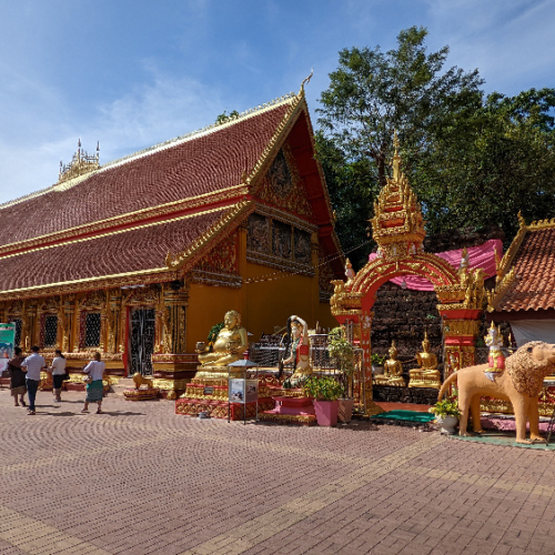 Le temple Vat Phra Keo. Vientiane