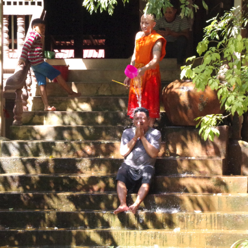 Rite de purification. Siem Reap