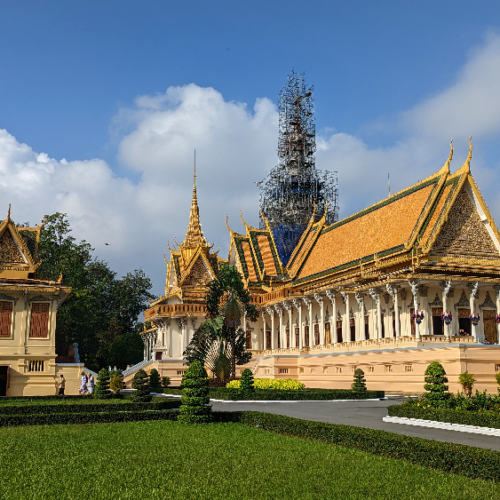 Le Palais Royal. Phnom Penh.