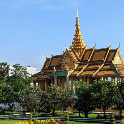 Le Palais Royal. Phnom Penh.