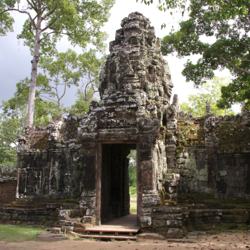 Le temple Banteay Kdei. Siem Reap