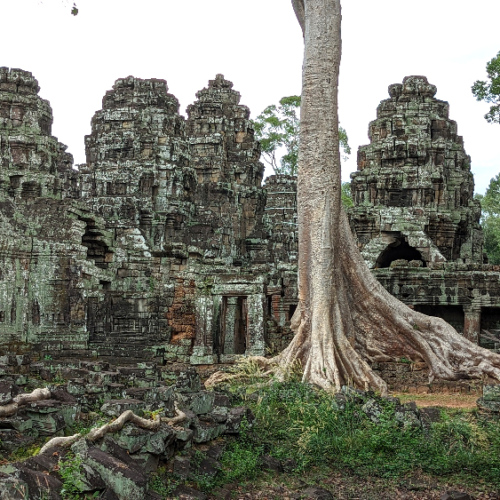 Le temple Banteay Kdei. Siem Reap