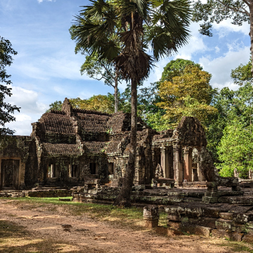 Le temple Banteay Kdei. Siem Reap