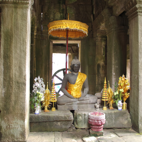 Le temple Banteay Kdei. Siem Reap